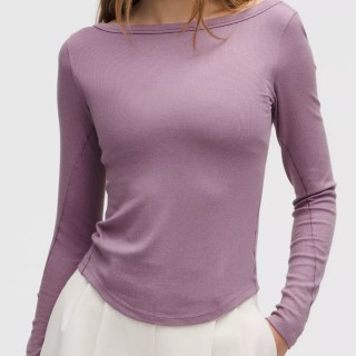 Hold Tight Boatneck Long-Sleeve Shirt