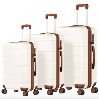 Hardside Checked Spinner Luggage Set (3 Piece)