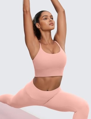 Adjustable Longline Sports Bra