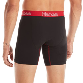 Hanes Men's Underwear Boxer Briefs Pack