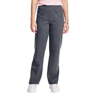 Hanes Women's Open Bottom Leg Sweatpants