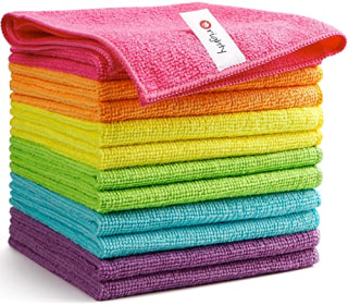 Orighty Microfiber Cleaning Cloths (Set of 12)