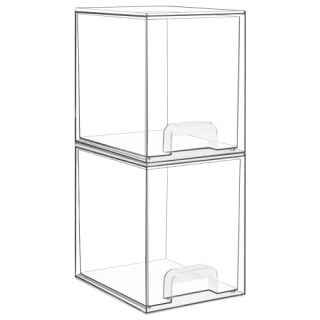 Vtopmart 7.6" H Clear Stackable Storage Drawers