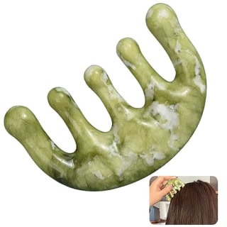 Jade Hair Comb