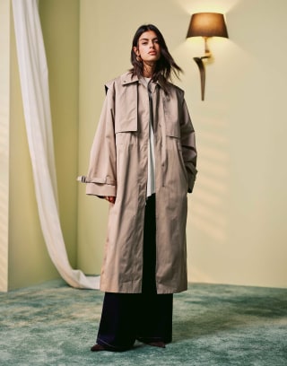 Midaxi Trench Jacket