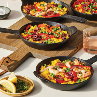 Le Creuset Gourmand Collection Skillet, Set of 4