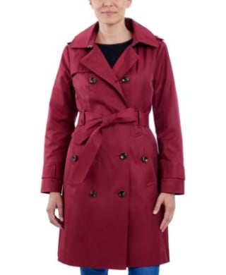 Women's Double-Breasted Trench Coat