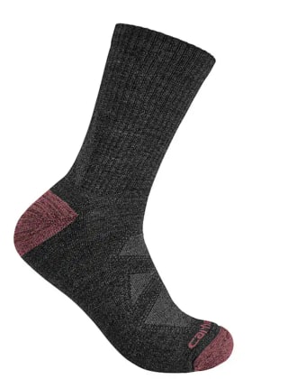 Women's Midweight Merino Wool Blend Short Crew Sock