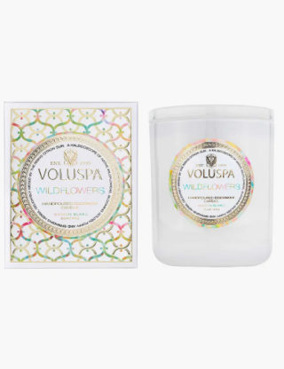 Voluspa Wildflowers Boxed Classic Candle