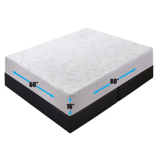 White Noise Fitted Mattress Protector