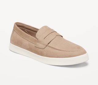Faux-Suede Loafers for Men