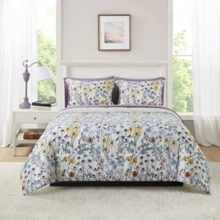 Mainstays 7-Piece Reversible Comforter Set with Sheets