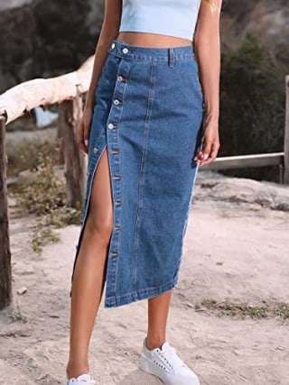 Denim Jean Skirt