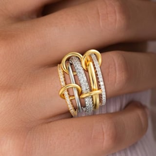 Eaciy Gold Stackable Rings