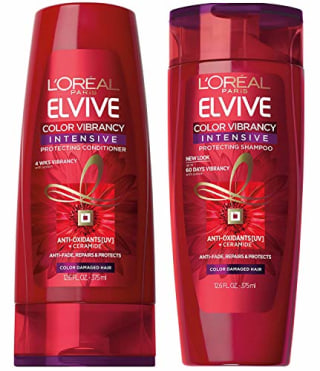 L'Oreal Paris Elvive Color Vibrancy Protecting Shampoo and Conditioner Set