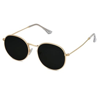 Small Round Polarized Sunglasses 