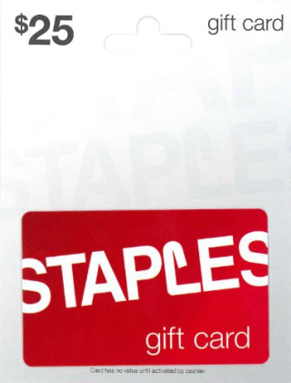 Staples Gift Card
