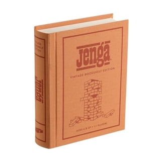 Jenga Vintage Bookshelf Edition