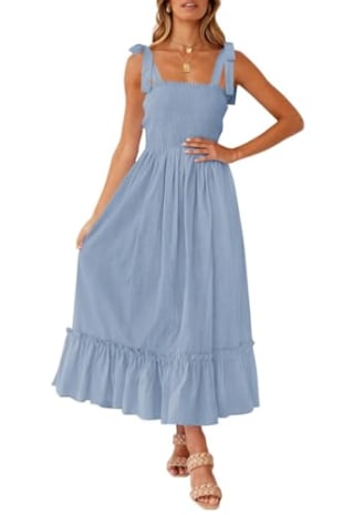 Zesica Ruffle Maxi Dress