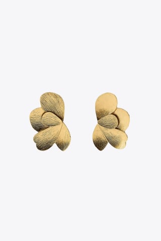 Flower Fan Earrings