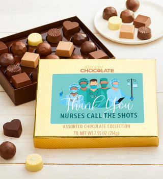 Nurses Call the Shots Chocolate Box