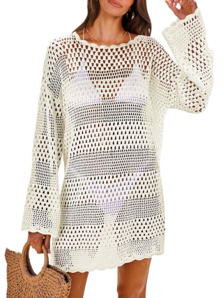 Swimsuit Crochet Swim Cover-up