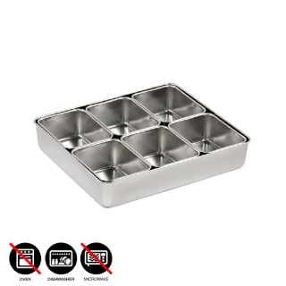 Stainless Steel Container Set No.0