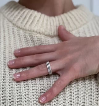 Stackable Eternity Ring