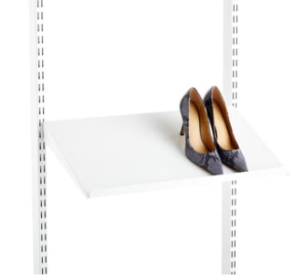 Elfa Angled Solid Metal Shelf