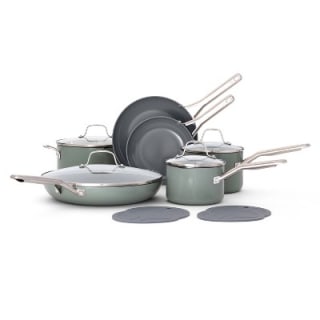 12-Piece Ceramic Cookware Set