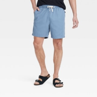 Men's Vintage Elevated Washed Pull-On Shorts 