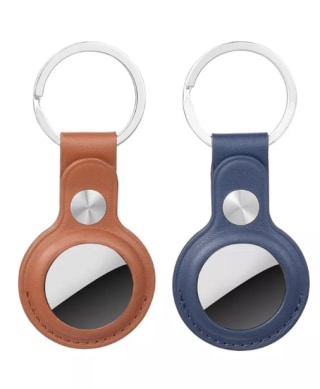 AirTag Leather Keychain Holders (Set of 2)