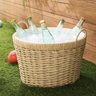 Woven Wrapped Beverage Tub
