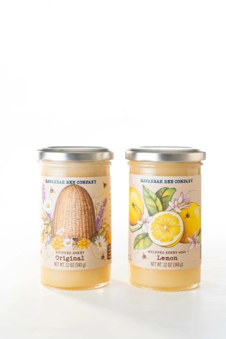 Sunflower and Lemon Whipped Honey Gift Set