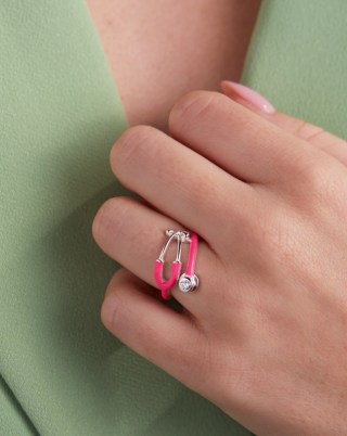 Stethoscope Enamel Ring