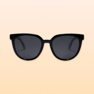 Sojos Trendy Cat Eye Round Polarized Sunglasses