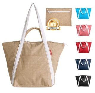 Packable Travel Beach Tote Bag