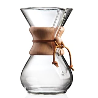Pour-Over Glass Coffeemaker (Six cups)
