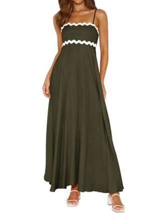 Spaghetti Strap Maxi Dress