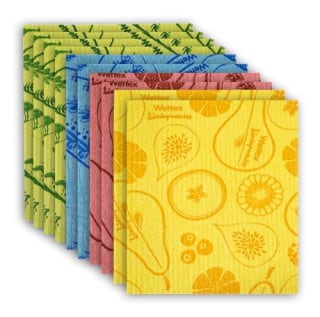 Swedish Dishcloth Cellulose Sponge Cloths