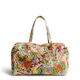 Vera Bradley Outlet Cotton Large Travel Duffel Bag