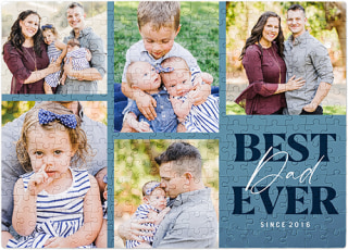 Shutterfly Best Dad Collage Puzzle