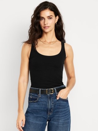 Old Navy First-Layer Ribbed Scoop-Neck Tank Top