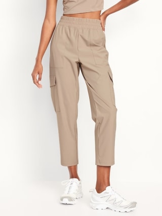 Old Navy High-Waisted SleekTech Cargo Ankle Pants