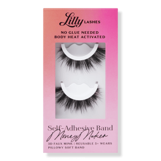 Lilly Lashes Money Maker Self-Adhesive 3D Faux Mink Lashes