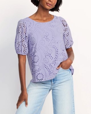 Maggie Eyelete Blouse