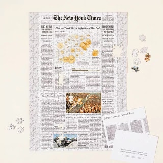 New York Times Custom Front Page Puzzle
