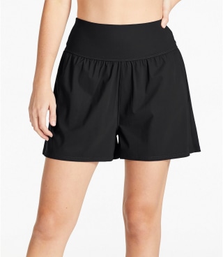 Shaping Soft-Drape Swim Shorts