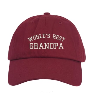Worlds Best Grandpa Baseball Cap