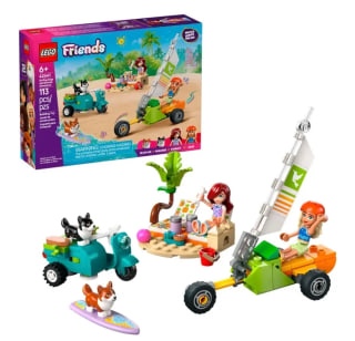 Lego Friends Surfing Dogs and Scooter Adventure Building Set